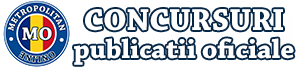 Concursuri – publicații oficiale