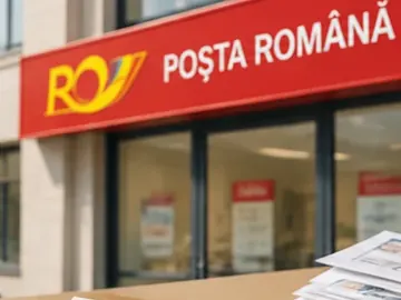 Oficiu al Poștei Române, unde se poate plăti prin mandat poștal