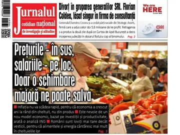 Ediția tipărită a cotidianului Jurnalul Național